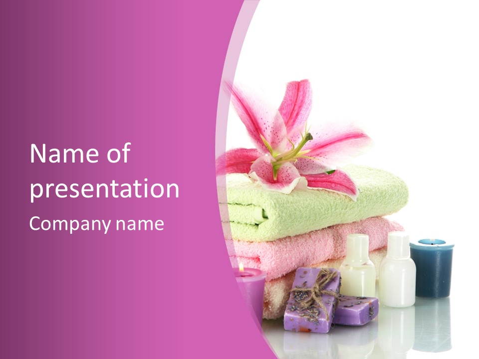 Spring Home Pink PowerPoint Template