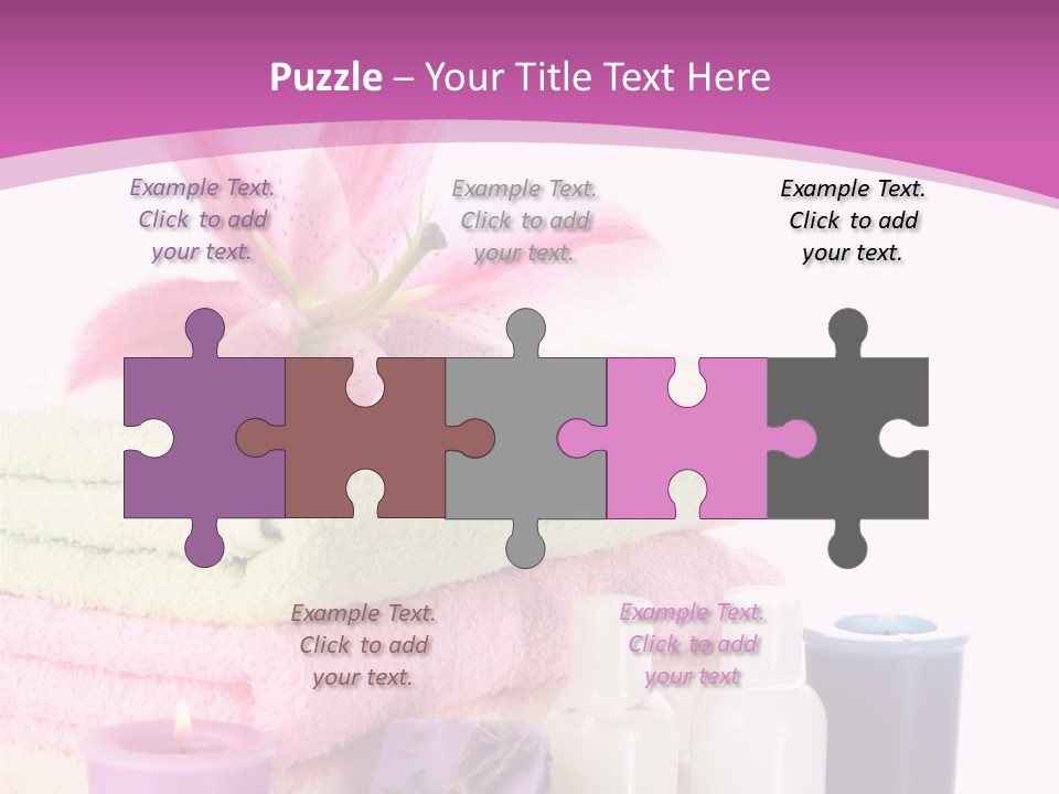 Spring Home Pink PowerPoint Template