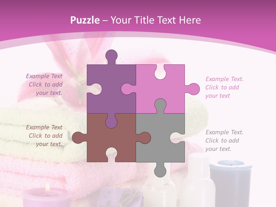 Spring Home Pink PowerPoint Template