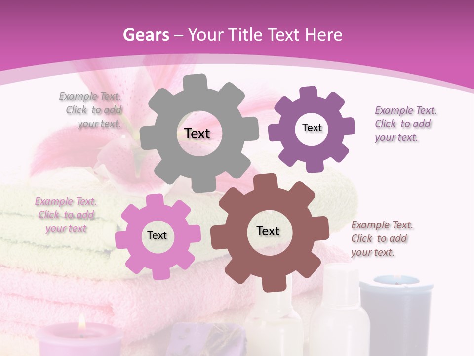 Spring Home Pink PowerPoint Template