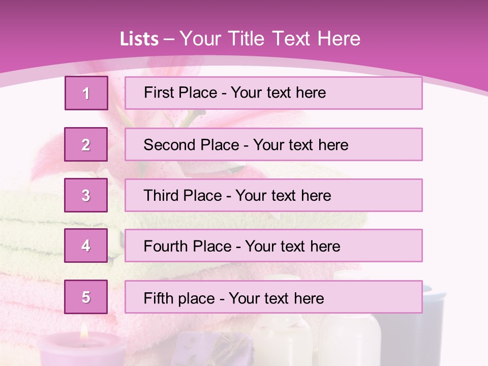 Spring Home Pink PowerPoint Template