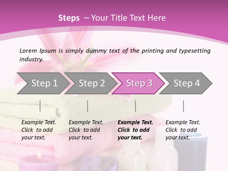 Spring Home Pink PowerPoint Template