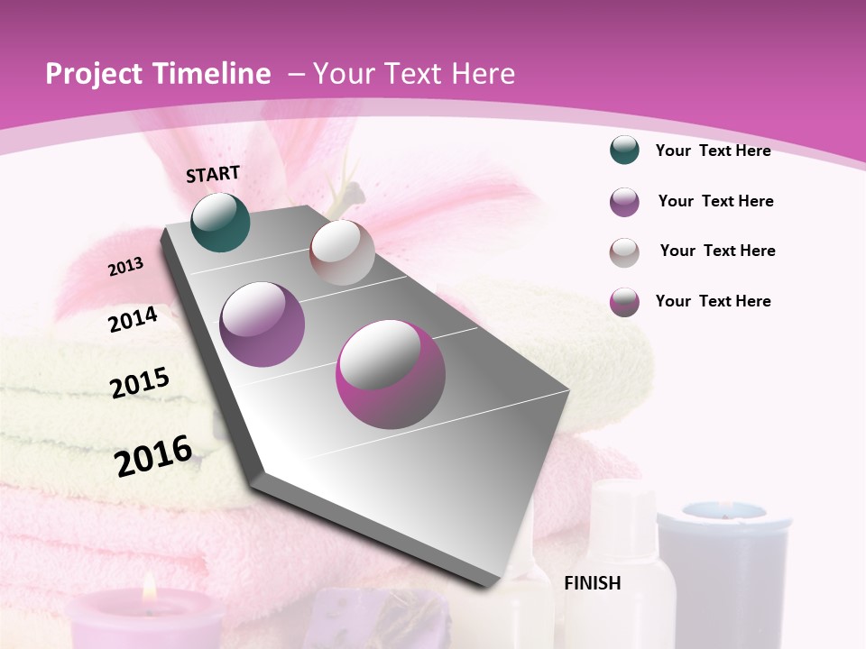 Spring Home Pink PowerPoint Template