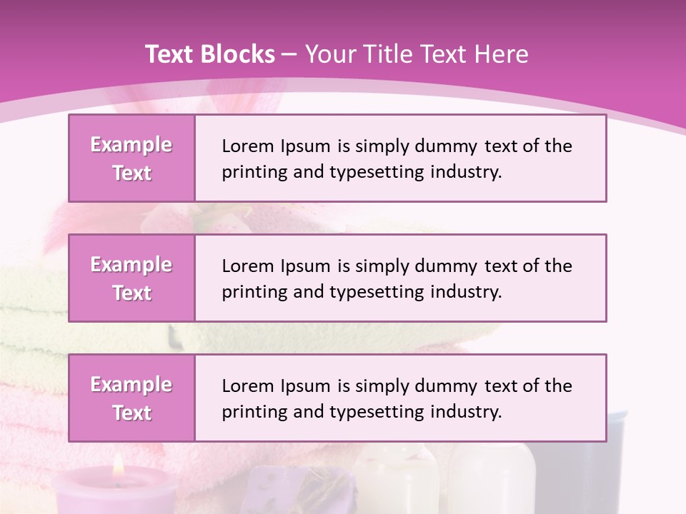 Spring Home Pink PowerPoint Template