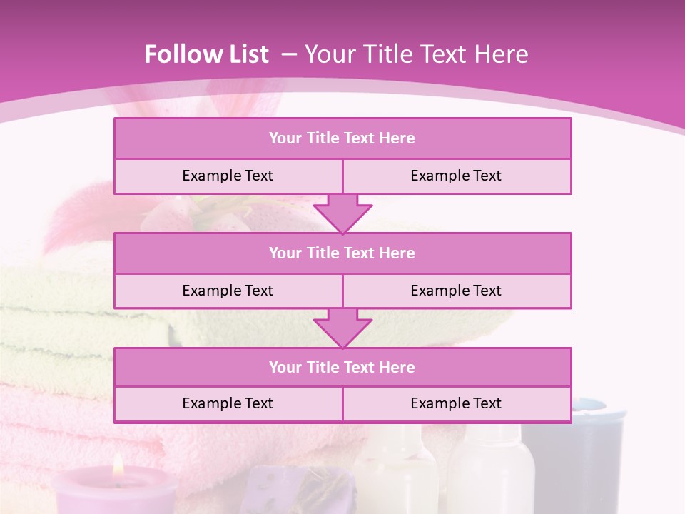 Spring Home Pink PowerPoint Template
