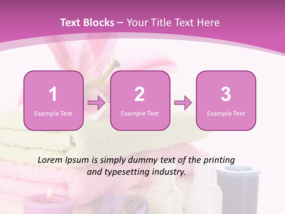 Spring Home Pink PowerPoint Template