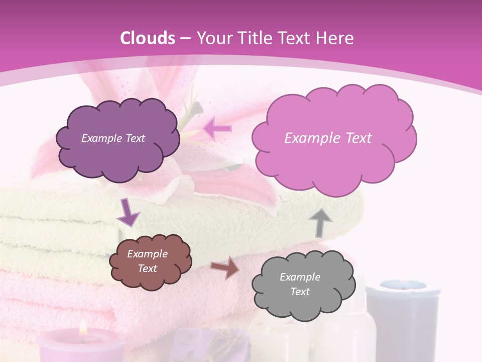 Spring Home Pink PowerPoint Template