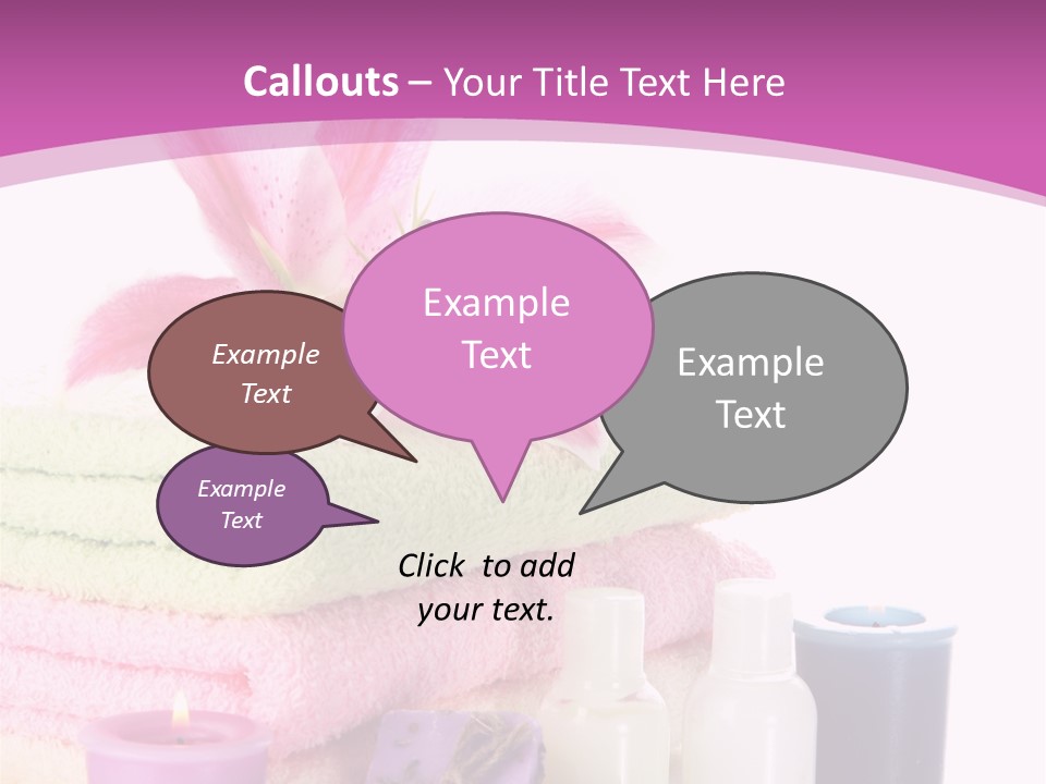 Spring Home Pink PowerPoint Template