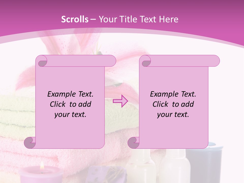 Spring Home Pink PowerPoint Template