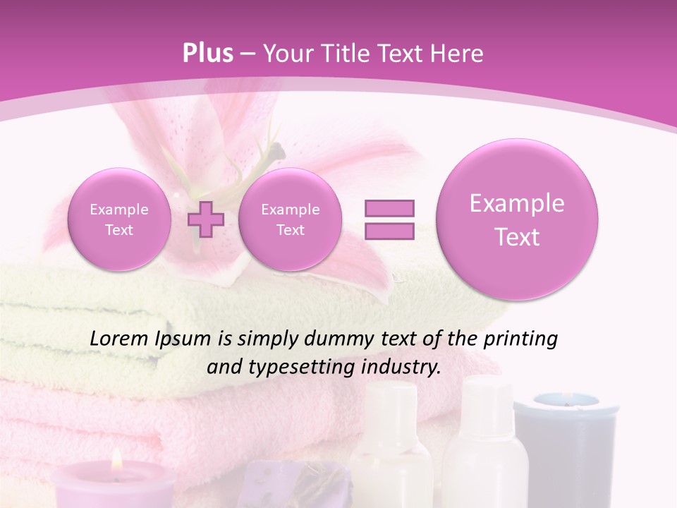 Spring Home Pink PowerPoint Template