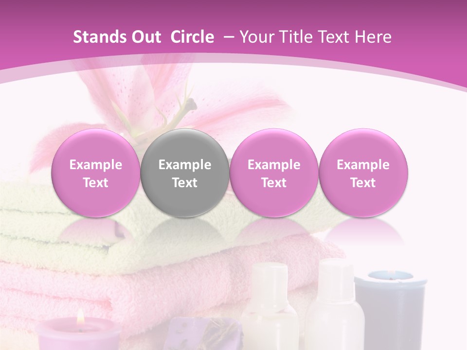 Spring Home Pink PowerPoint Template