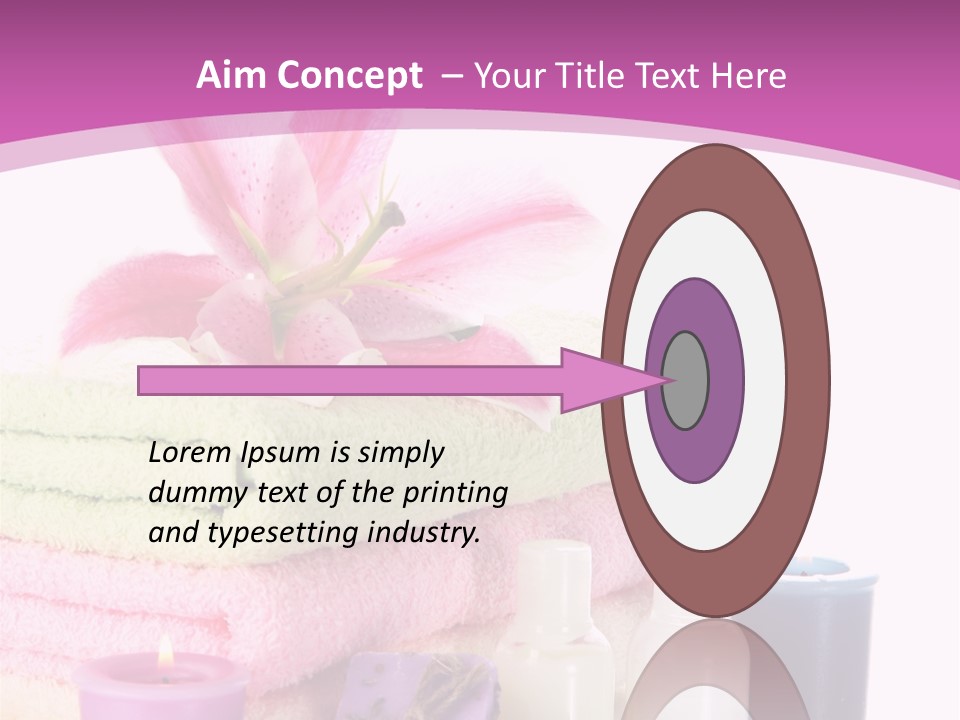 Spring Home Pink PowerPoint Template