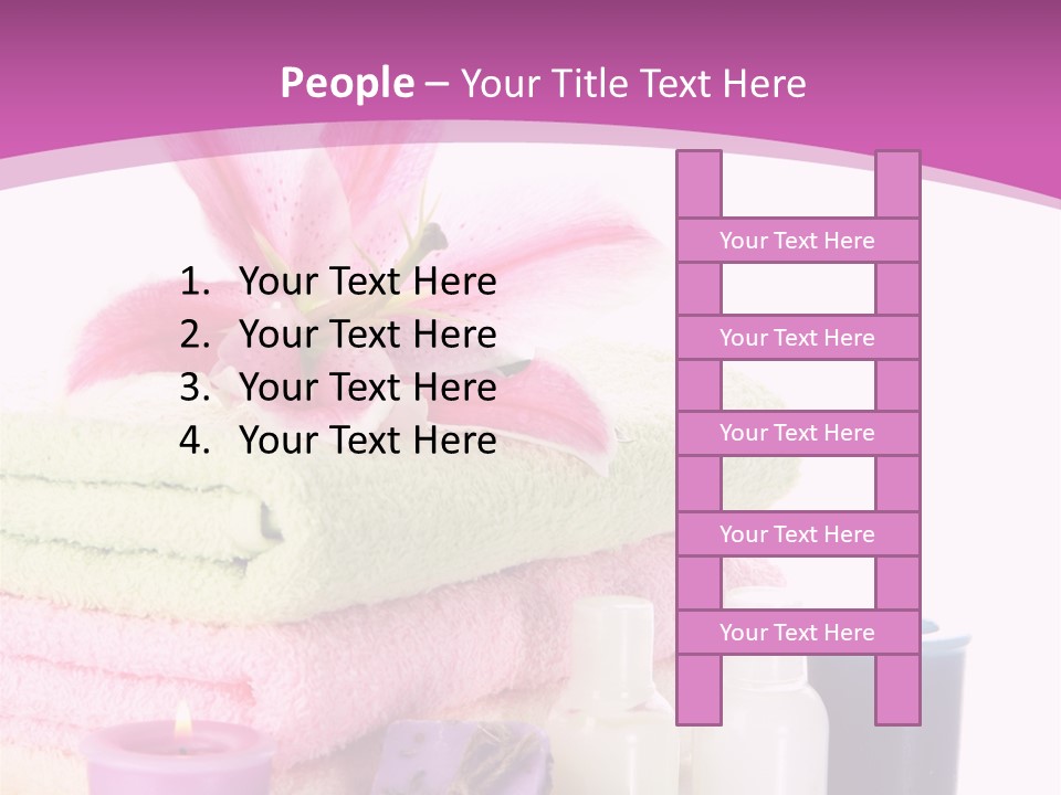 Spring Home Pink PowerPoint Template