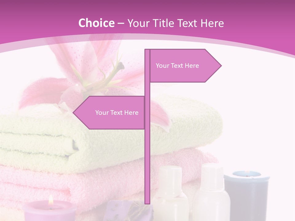 Spring Home Pink PowerPoint Template
