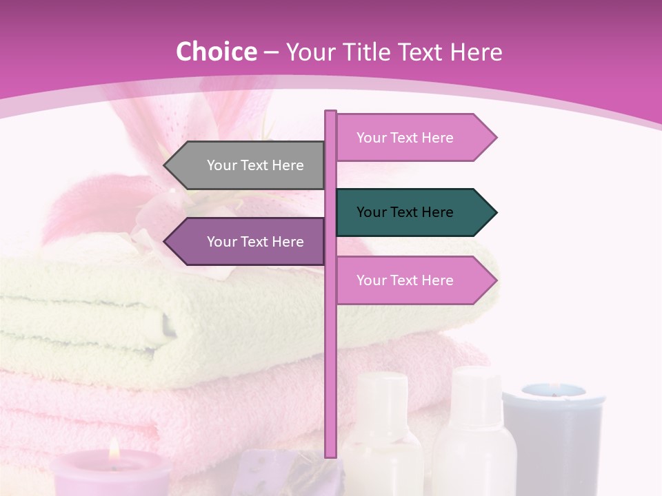 Spring Home Pink PowerPoint Template