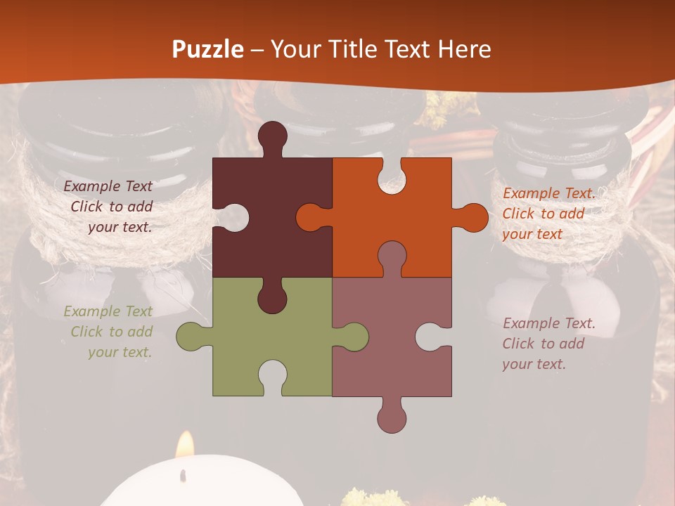 Leaves Healthy Aromatic PowerPoint Template