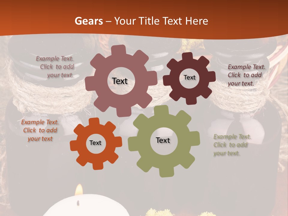 Leaves Healthy Aromatic PowerPoint Template