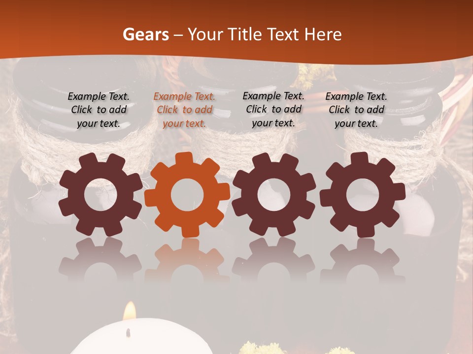 Leaves Healthy Aromatic PowerPoint Template