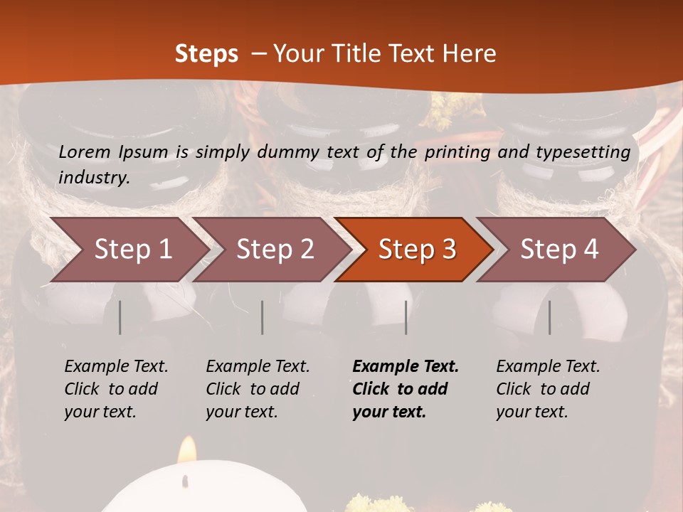 Leaves Healthy Aromatic PowerPoint Template