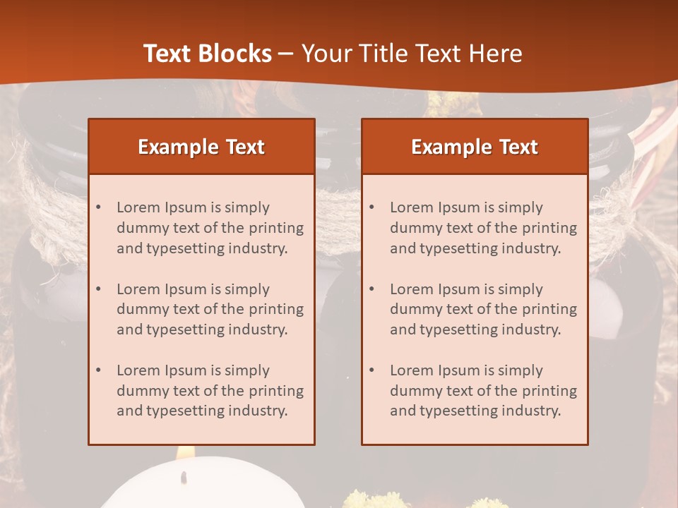Leaves Healthy Aromatic PowerPoint Template