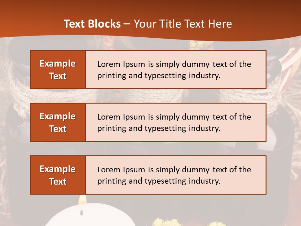 Leaves Healthy Aromatic PowerPoint Template
