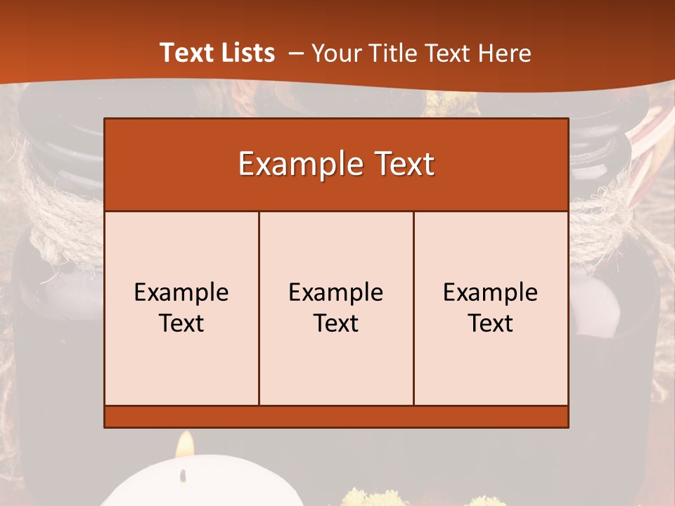 Leaves Healthy Aromatic PowerPoint Template