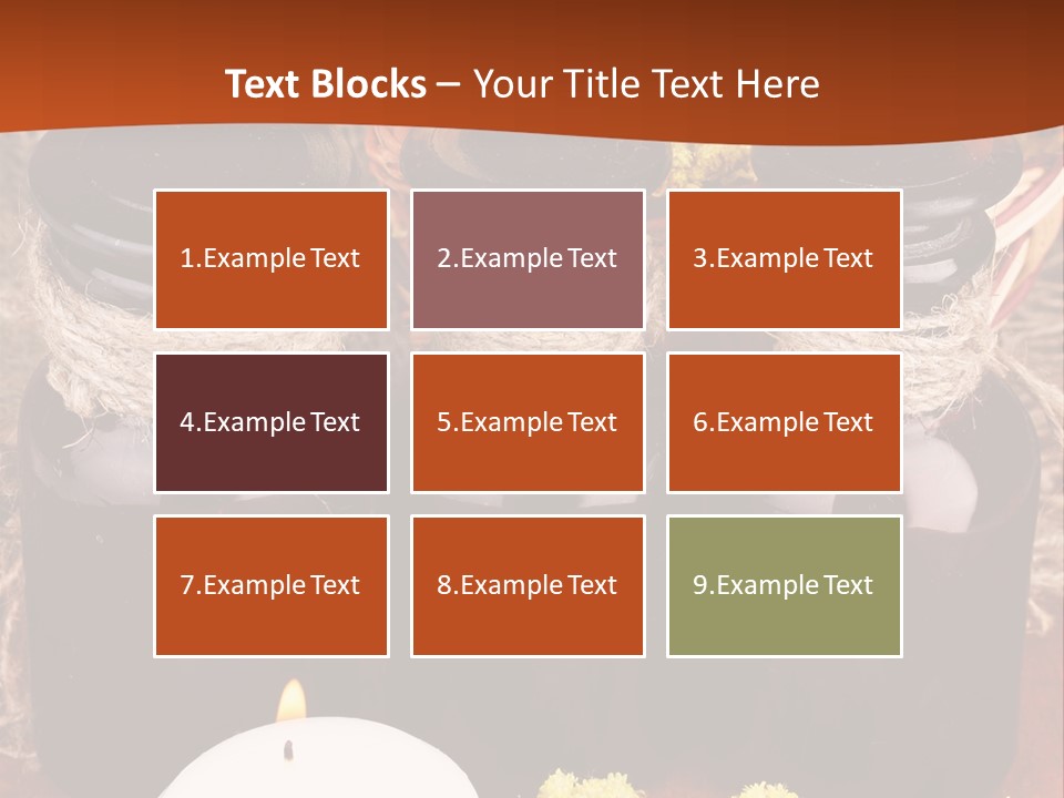 Leaves Healthy Aromatic PowerPoint Template