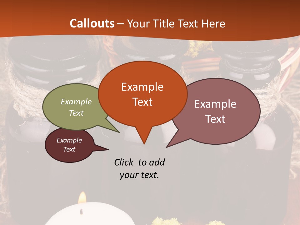 Leaves Healthy Aromatic PowerPoint Template