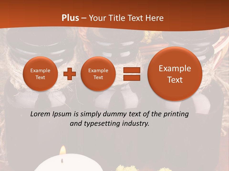 Leaves Healthy Aromatic PowerPoint Template