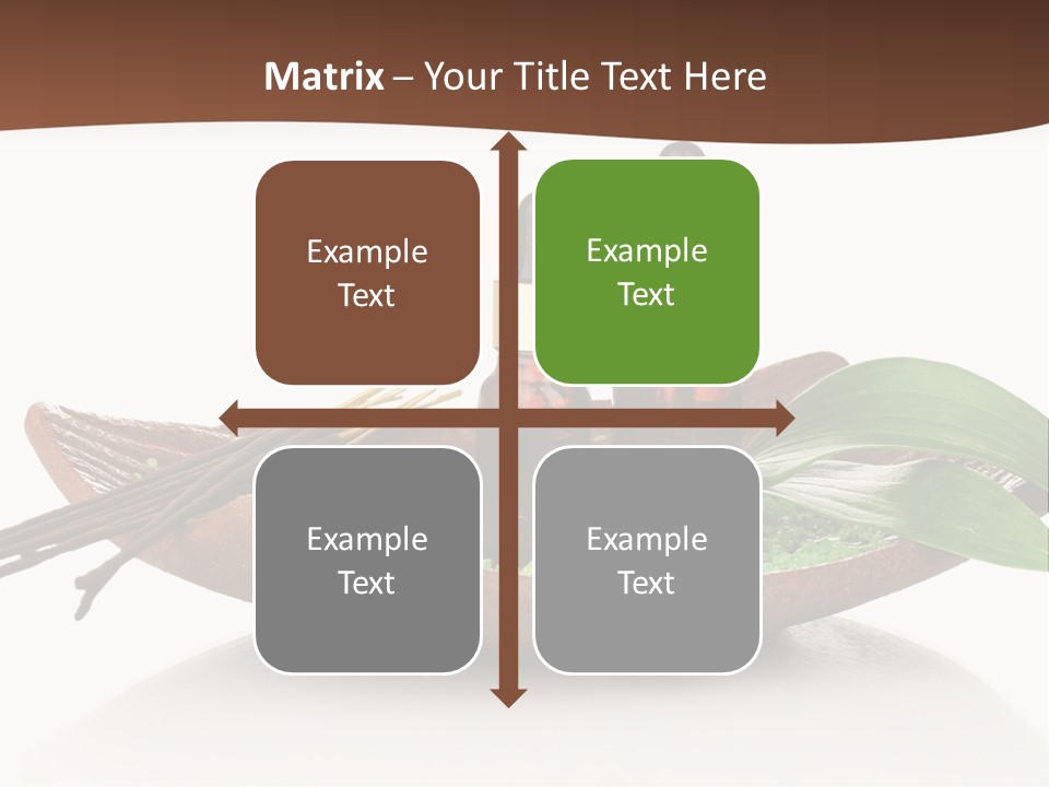 Fragrance Health Isolated PowerPoint Template