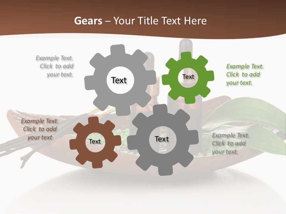 Fragrance Health Isolated PowerPoint Template