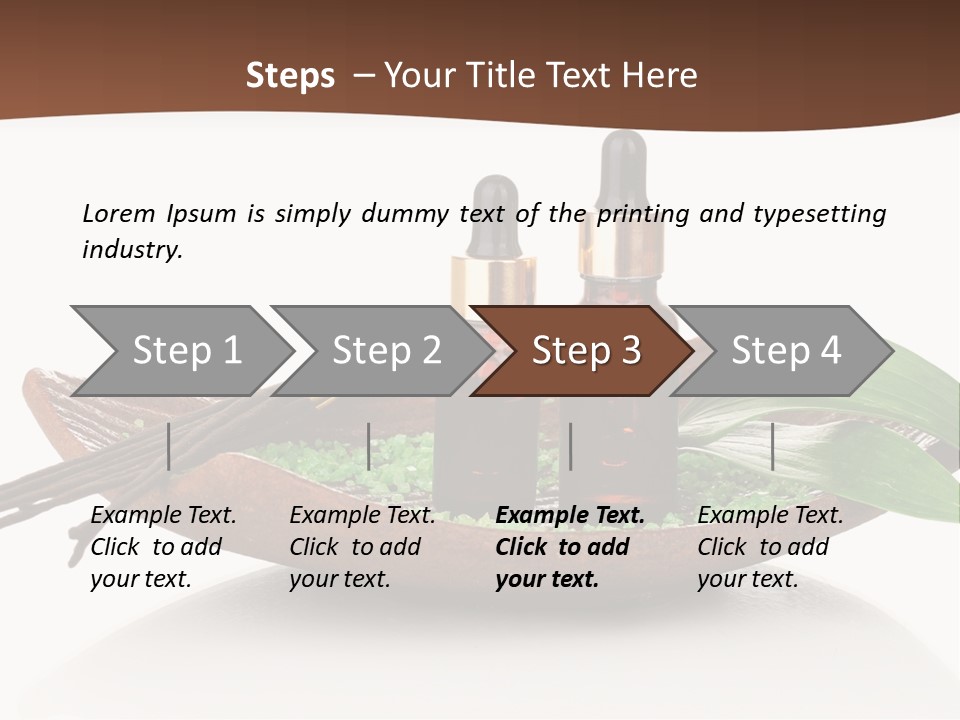 Fragrance Health Isolated PowerPoint Template