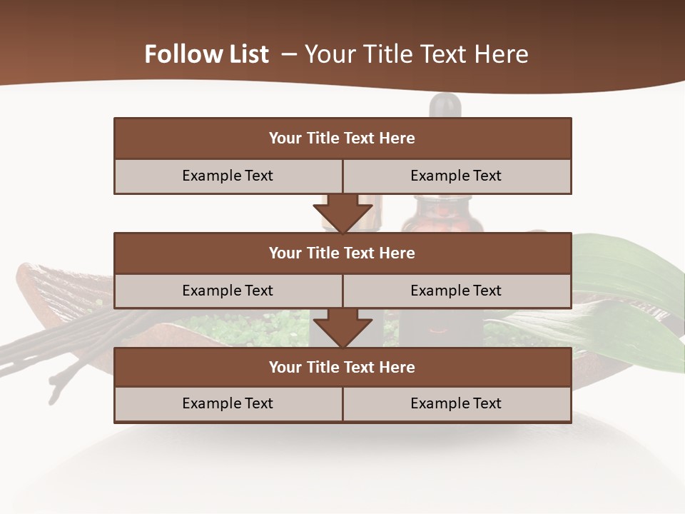 Fragrance Health Isolated PowerPoint Template