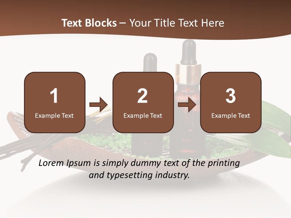 Fragrance Health Isolated PowerPoint Template