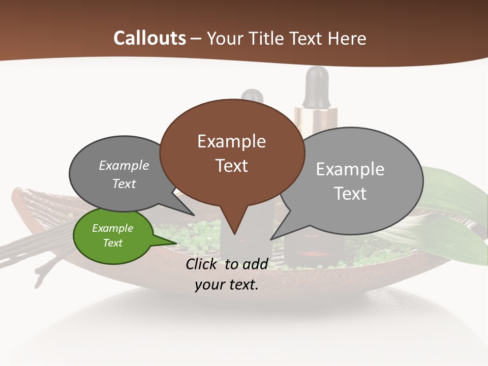 Fragrance Health Isolated PowerPoint Template