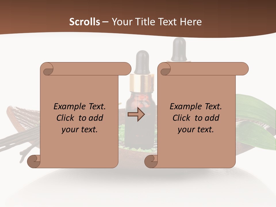 Fragrance Health Isolated PowerPoint Template