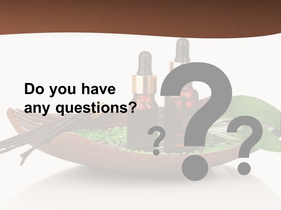 Fragrance Health Isolated PowerPoint Template