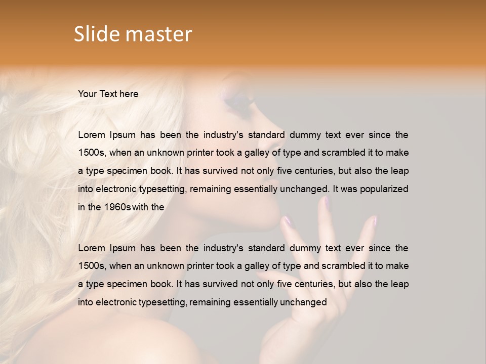 Room Human Li Ten PowerPoint Template