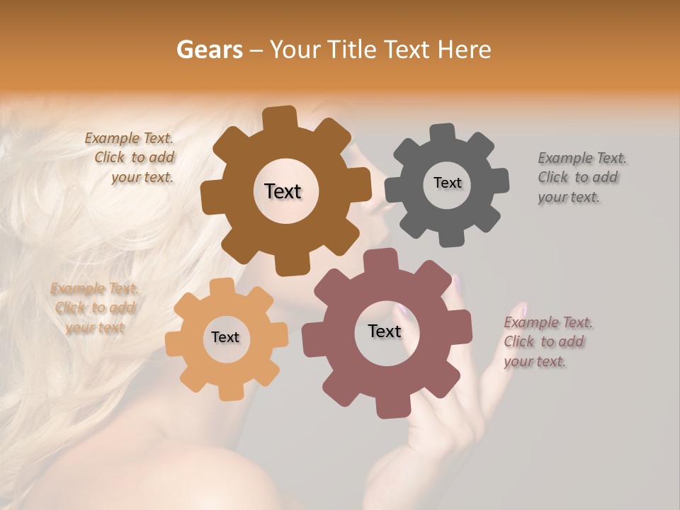 Room Human Li Ten PowerPoint Template