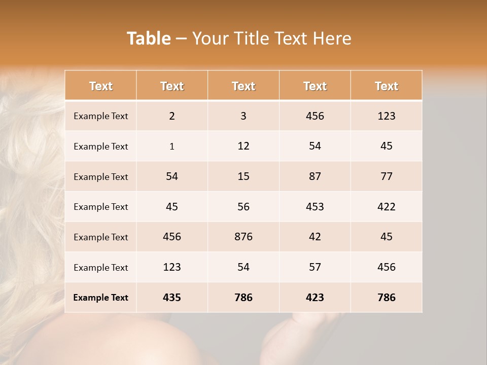 Room Human Li Ten PowerPoint Template