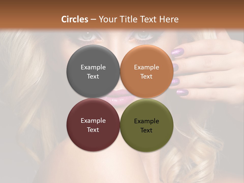 Female Bright Contrast PowerPoint Template