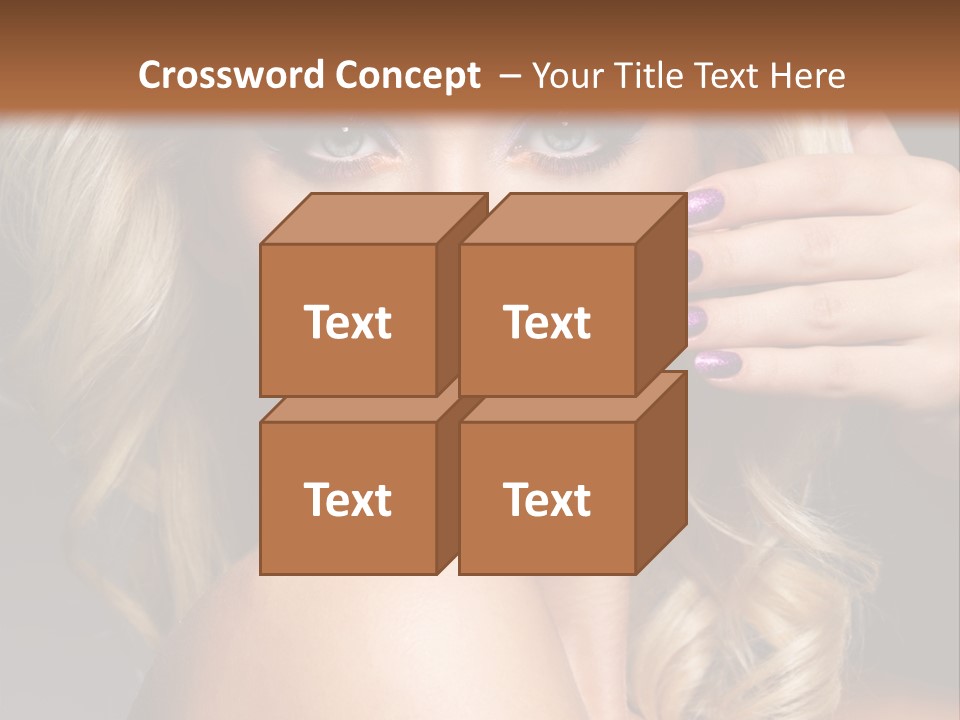 Female Bright Contrast PowerPoint Template