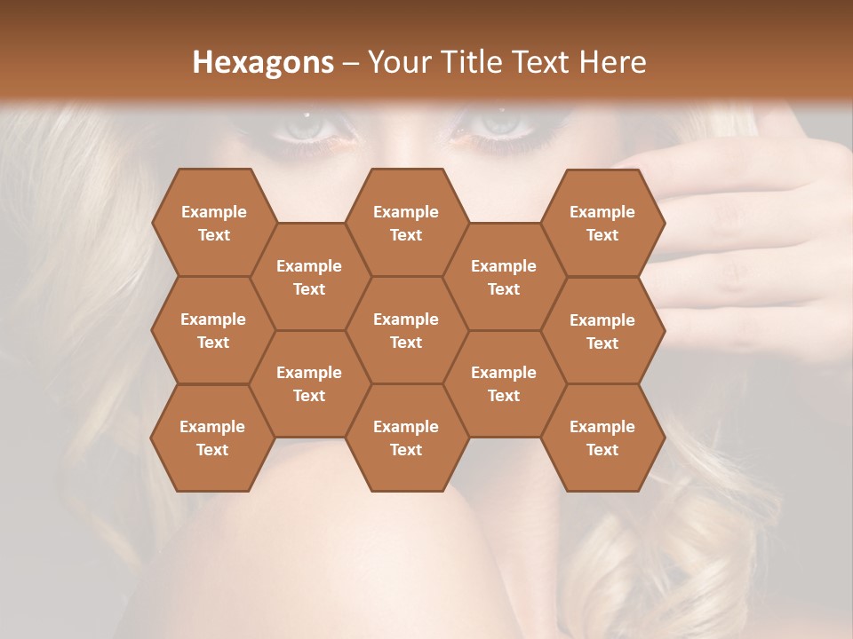 Female Bright Contrast PowerPoint Template