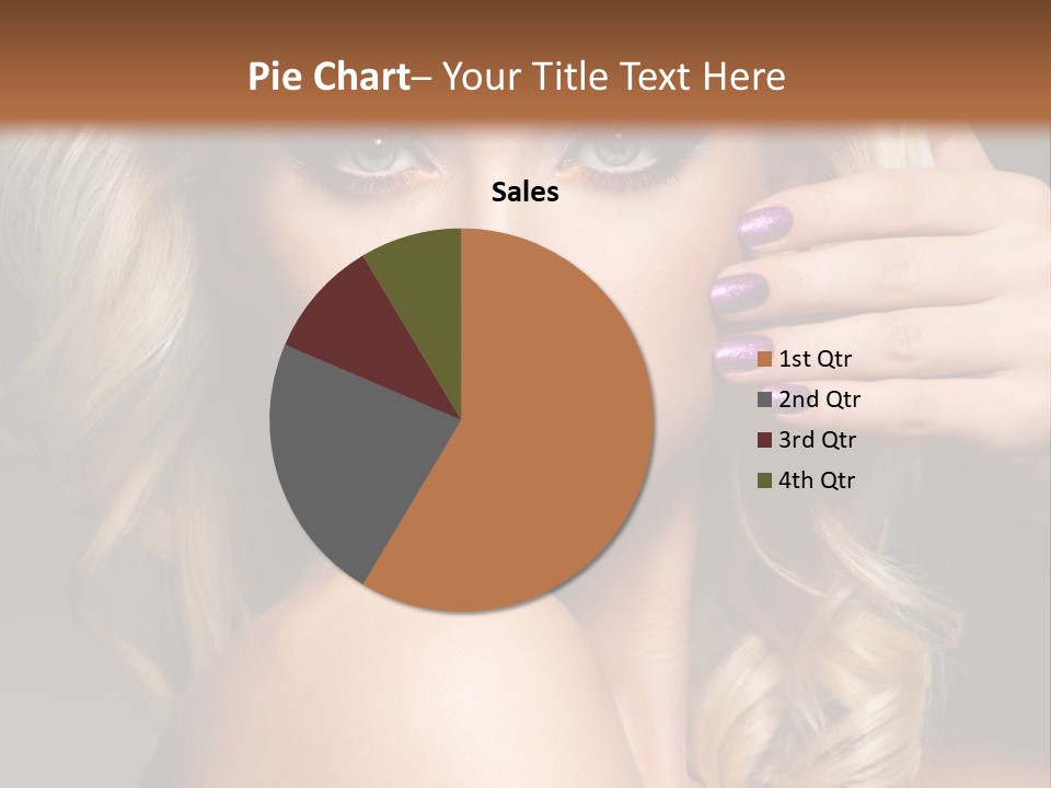 Female Bright Contrast PowerPoint Template