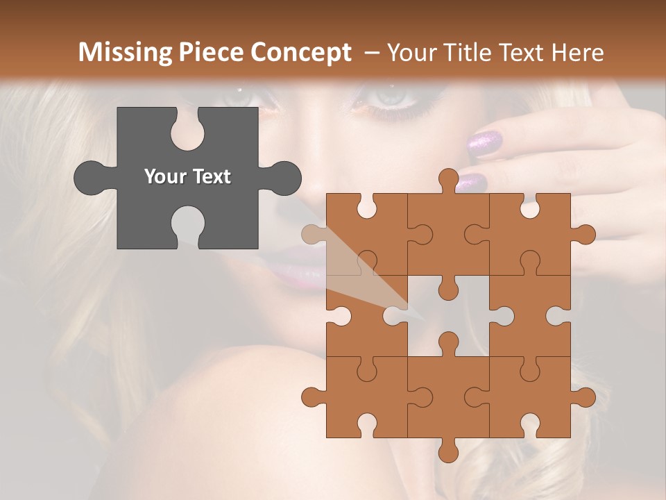 Female Bright Contrast PowerPoint Template