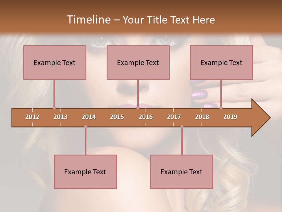 Female Bright Contrast PowerPoint Template