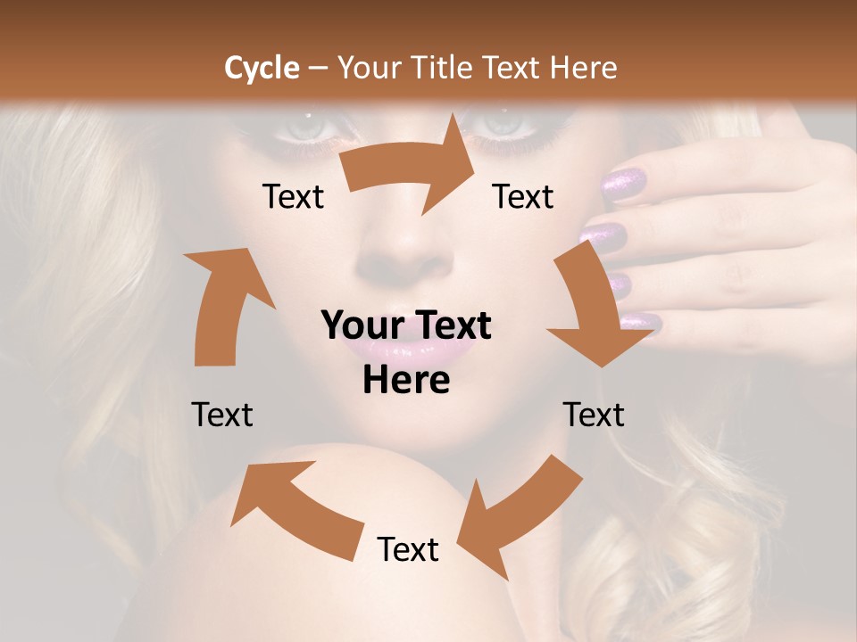 Female Bright Contrast PowerPoint Template