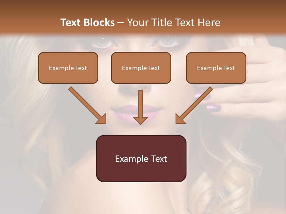Female Bright Contrast PowerPoint Template