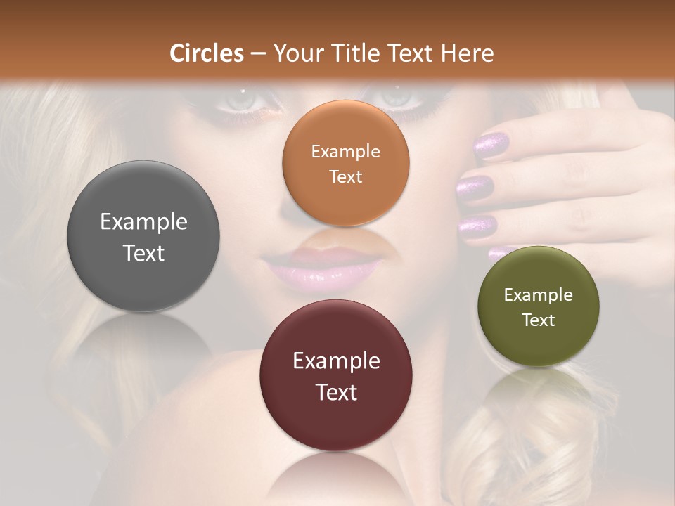Female Bright Contrast PowerPoint Template