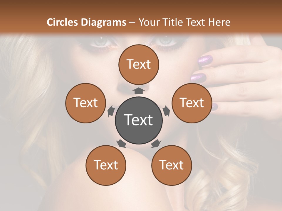 Female Bright Contrast PowerPoint Template